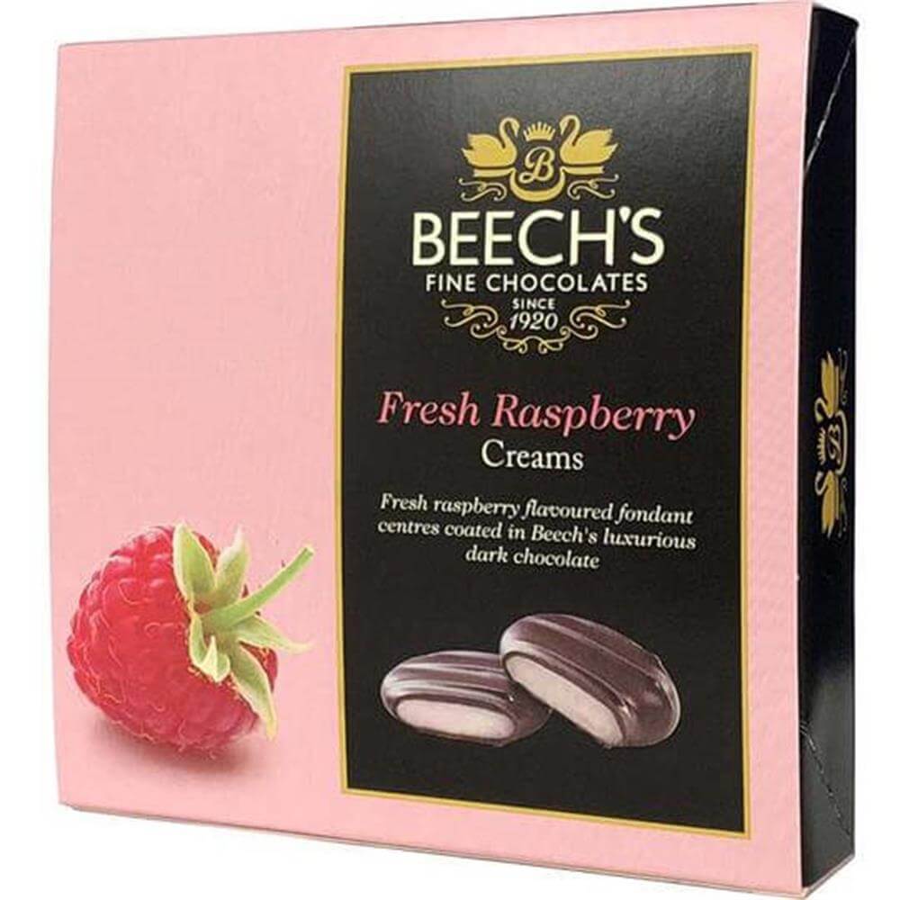 Beech's Dark Chocolate Raspberry Creams 90G